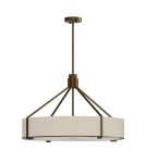 Hampton style pendant lamps - Open Design Highlights Doretto Chocco 70 Pendant 6xE27 Max 15W LED 230V Matte White|Dark Brown|Natural Beige OR85679 - product 1
