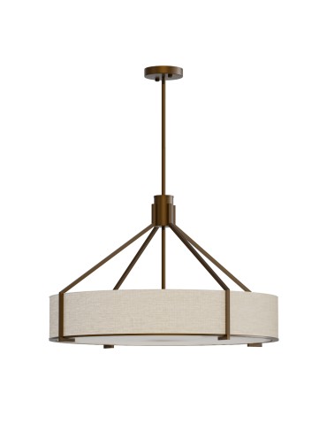 Open Design Highlights Doretto Chocco 70 Pendant 6xE27 Max 15W LED 230V Matte White|Dark Brown|Natural Beige OR85679