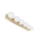 Open Design Highlights Merino Parette Old Gold 60 IP44 Kinkiet 6xG9 Max 8W LED 230V Biały Opal|Złoto Satynowe OR85686