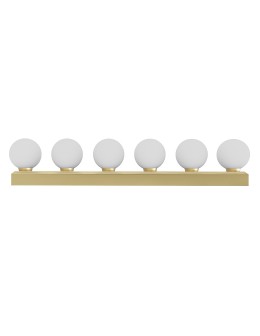 Open Design Highlights Merino Parette Old Gold 60 IP44 Wall lamp 6xG9 Max 8W LED 230V White Opal|Satin Gold OR85686 - product 2