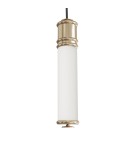 Hampton style pendant lamps - Open Design Highlights Omi I Gold Pendant 1x10W 230V 3000K 1265lm White Opal|Gold OR85723 - product 3