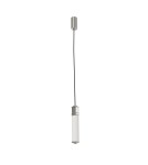 Hampton style pendant lamps - Open Design Highlights Omi I Cromo Pendant 1x10W 230V 3000K 1265lm White Opal|Chrome OR85730 - product 1