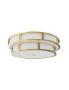 Open Design Highlights Piano PL Old Gold 80 Plafond/ Ceiling Light 6xE27 Max 15W LED 230V Cream White|Matte White|Gold Sat.