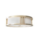 Hampton ceiling lamps - Open Design Highlights Sandro PL Old Gold 35 Plafond/ Ceiling Light 3xE14 Max 12W LED 230V Cream White|Matte White|Gold S - product 1