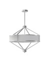 Open Design Highlights Zundo Satin Nickel 60 Pendant 4xE27 Max 15W LED 230V Cream White|Matte White|Satin Nickel OR85