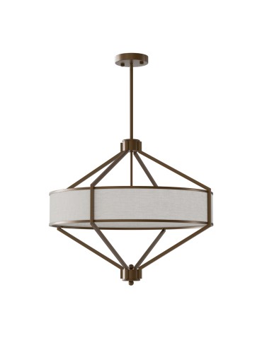 Open Design Highlights Zundo Chocco 60 Wisząca 4xE27 Max 15W LED 230V Biały Matowy|Ciemny Brąz|Naturalny Beż OR85846