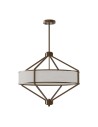 Open Design Highlights Zundo Chocco 60 Pendant 4xE27 Max 15W LED 230V Matte White|Dark Brown|Natural Beige OR85846