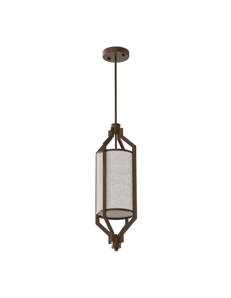 Hampton style pendant lamps - Open Design Highlights Zundo Chocco 20 Pendant 1xE27 Max 15W LED 230V Matte White|Dark Brown|Natural Beige OR85877 - product kolory-swiatla.pl 4