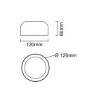 LED ceiling lamps - Open Design Highlights Cedrone PL Toupe 12 CCT Plafond/ Ceiling Lamp White|Toupe OR85907. - product 5