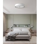 Open Design Highlights Zalindro PL Nero 74 Plafon/Lampa Sufitowa 6xE27 Max 15W LED 230V Biały Kremowy|Biały Matowy|Czarny OR86