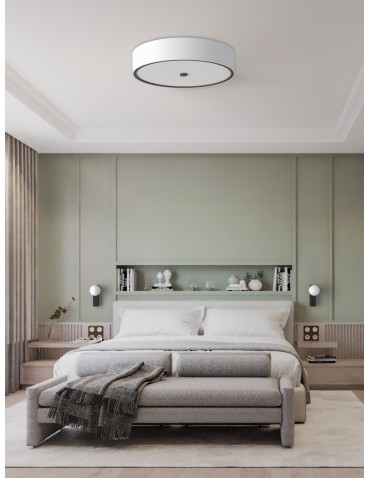 Open Design Highlights Zalindro PL Nero 74 Plafon/Lampa Sufitowa 6xE27 Max 15W LED 230V Biały Kremowy|Biały Matowy|Czarny OR86 - produkt 2