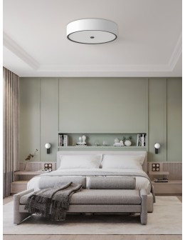 Open Design Highlights Zalindro PL Nero 74 Plafon/Lampa Sufitowa 6xE27 Max 15W LED 230V Biały Kremowy|Biały Matowy|Czarny OR86 - produkt 2