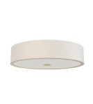Open Design Highlights Zalindro PL Old Gold 74 Plafon/Lampa Sufitowa 6xE27 Max 15W LED 230V Biały Kremowy|Biały Matowy|Złoto 