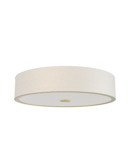 Open Design Highlights Zalindro PL Old Gold 74 Plafon/Lampa Sufitowa 6xE27 Max 15W LED 230V Biały Kremowy|Biały Matowy|Złoto 