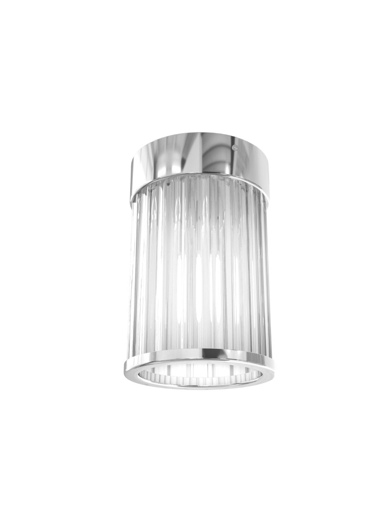 Glamour ceiling lamps - Open Design Highlights Fiatto PL Cromo 8 Ceiling luminaire 1xG9 Max 8W LED 230V Chrome|Transparent OR86072. - product kolory-swiatla.pl 2