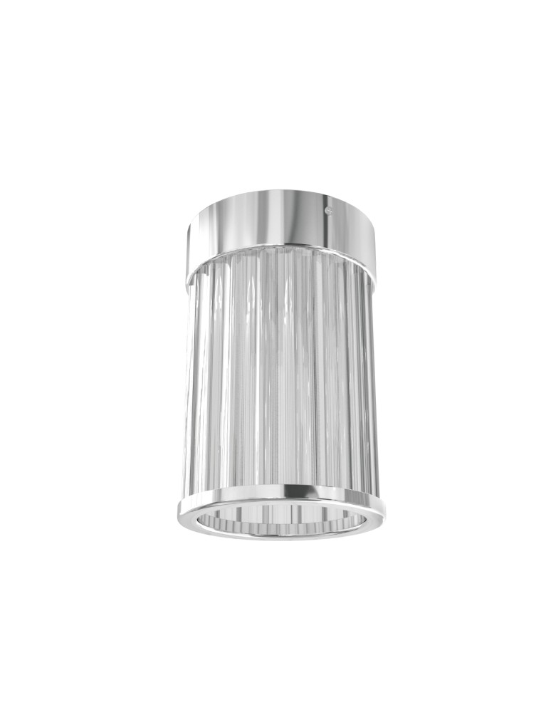 Glamour ceiling lamps - Open Design Highlights Fiatto PL Cromo 8 Ceiling luminaire 1xG9 Max 8W LED 230V Chrome|Transparent OR86072. - product kolory-swiatla.pl 3