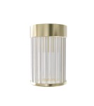 Glamour ceiling lamps - Open Design Highlights Fiatto PL Old Gold 8 Plafond/ Ceiling Light 1xG9 Max 8W LED 230V Transparent|Satin Gold OR86096 - product 1