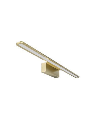 Open Design Highlights Luce Parette Old Gold 62 CCT IP44 Kinkiet 11W LED 3000K / 4500K / 6500K 230V 1442lm Biały|Złoto Satynow