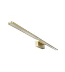 Open Design Highlights Luce Parette Old Gold 92 CCT IP44 Kinkiet 12W LED 3000K / 4500K / 6500K 230V 1656lm Biały|Złoto Satynow