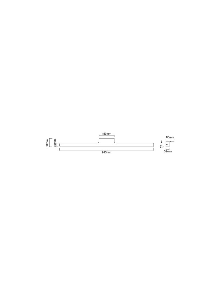 Bathroom wall lamps - Open Design Highlights Luce Parette Nero 92 CCT IP44 Wall lamp 12W LED 3000K / 4500K / 6500K 230V 1656lm White|Black OR86164 - product kolory-swiatla.pl 4