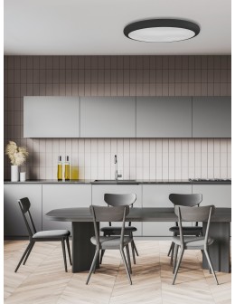 Open Design Highlights Piatto Nero 80 CCT Plafon/Lampa Sufitowa 73W LED 3000K / 4500K / 6500K 230V 6742lm Biały|Czarny OR86249 - produkt 2