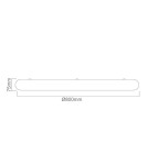 LED ceiling lamps - Open Design Highlights Piatto Nero 80 CCT Plafond/ Ceiling Light 73W LED 3000K / 4500K / 6500K 230V 6742lm White|Black OR86249. - product 3