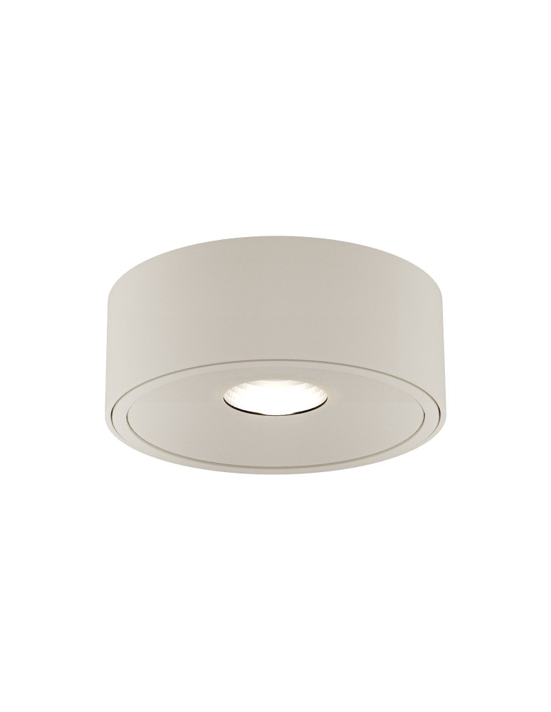 Round flush-mounted lamps - Open Design Highlights Neo Toupe Slim KG/ Ufo Toupe Ceiling luminaire 1xGU10 Max 8W LED 230V Toupe OR86263 - product kolory-swiatla.pl 1