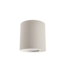Hermetic ceiling luminaires - Open Design Highlights Rullo Toupe IP44 Ceiling luminaire 1xGU10 Max 8W LED 230V Toupe OR86287 - product 1
