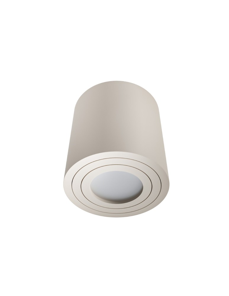 Open Design Highlights Rullo Toupe IP44 Oprawa Nastropowa 1xGU10 Max 8W LED 230V Toupe OR86287