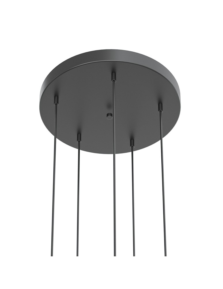 Pendant lamps spheres - Open Design Highlights Bolicina V Gold Pendant 5x5W LED 3000K 230V 2680lm Transparent|Gold OR85518. - product kolory-swiatla.pl 3