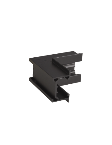Maxlight Wall/Ceiling Angle for Rails NT0011, NT0012- Micro11 Black NT0014
