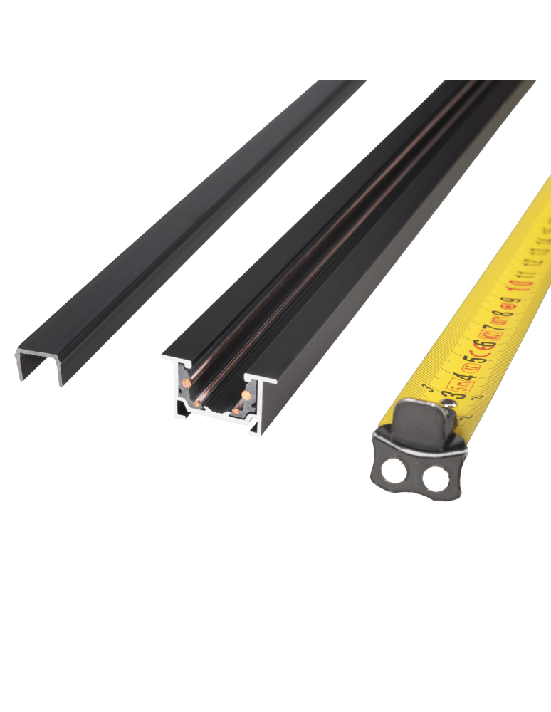 Magnetic rails - Maxlight Micro11 Black Recessed Spring 1Mb NT0011 Rail Cable. - product kolory-swiatla.pl 2