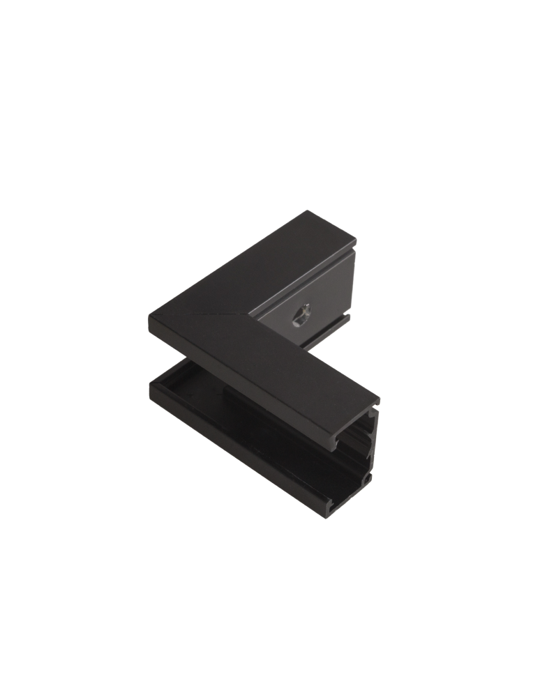 Accessories for magnetic busbars - Maxlight Angle Bracket To Be Used At Ceiling Bias. For NT0006, NT0007- Micro11 Black NT0010 rails. - product kolory-swiatla.pl 1