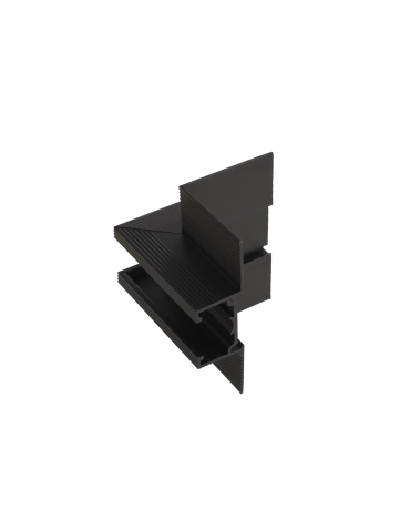 Maxlight Angle Bracket To Be Used At Ceiling Bias. For NT0001, NT0002- Micro11 Black NT0005 rails.