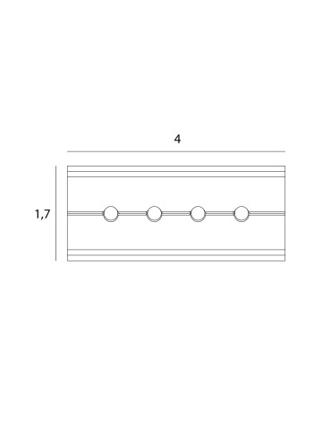 Maxlight Mechanical Connection Flush Rail Micro11 NA0013 - product 2