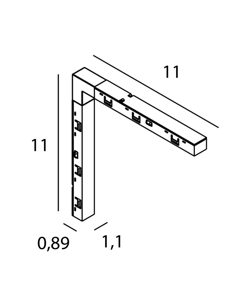 Magnetic rail lamps - Maxlight Electric For Angles NT0005, NT0010, NT0015 -Micro11 NA0005 - product kolory-swiatla.pl 2