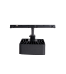 Magnetic rail lamps - Maxlight Raste 12W Black Square 3000K On-Off- Micro11 N0013N. - product 4