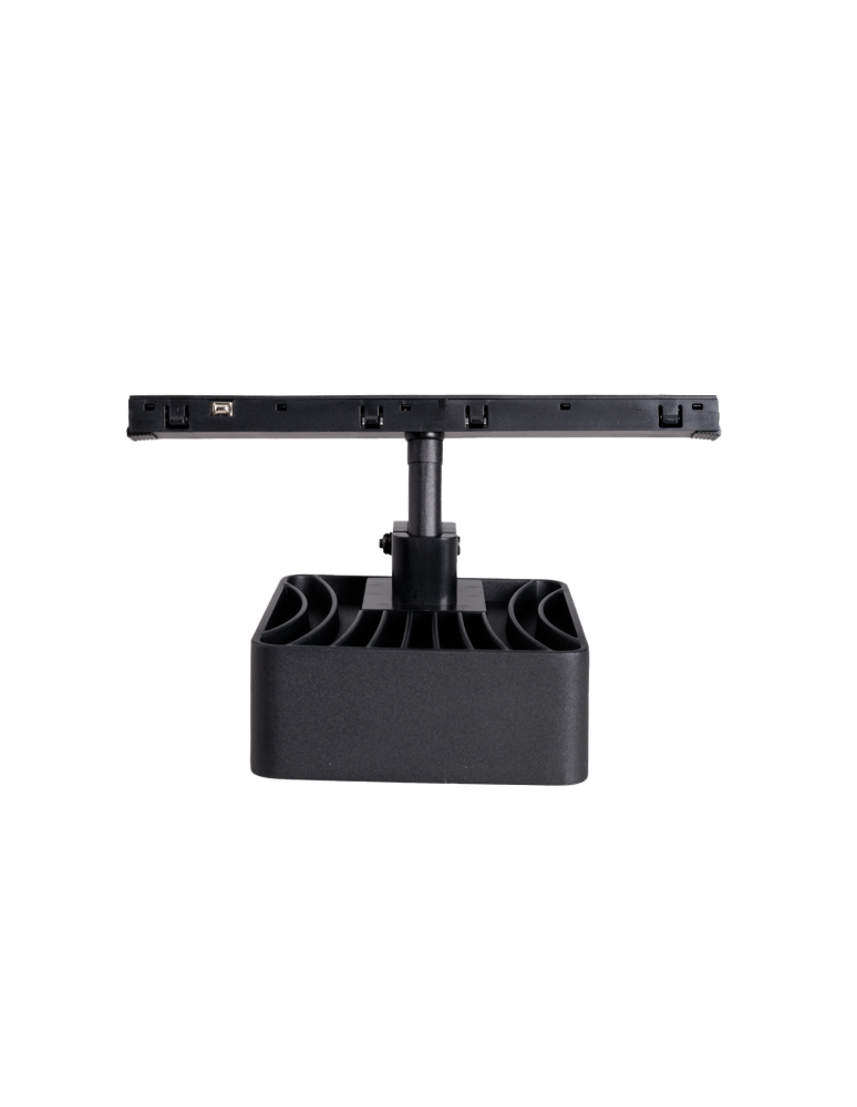 Maxlight Raste 12W Czarny Kwadrat 3000K On-Off- Micro11 N0013N