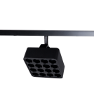 Maxlight Raste 12W Czarny Kwadrat 3000K On-Off- Micro11 N0013N