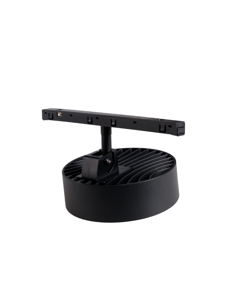 Maxlight Plafond 12W Black Round 3000K On-Off- Micro11 N0011N.