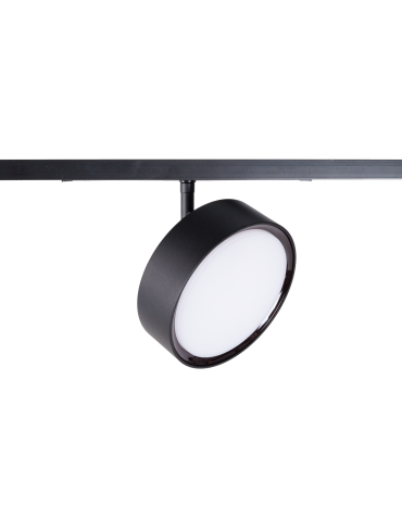 Maxlight Plafond 12W Black Round 3000K On-Off- Micro11 N0011N.