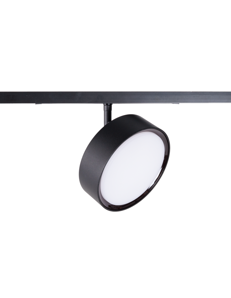 Maxlight Plafond 12W Black Round 3000K On-Off- Micro11 N0011N.