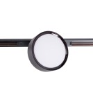 Magnetic rail lamps - Maxlight Plafond 12W Black Round 3000K On-Off- Micro11 N0011N. - product 4