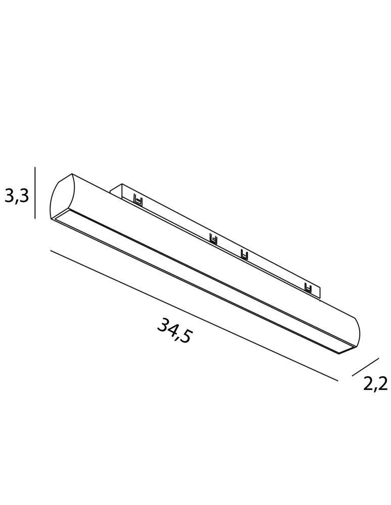 Magnetic rail lamps - Maxlight Line 18W Black Swivel 2700-5000K Zigbee- Micro11 N0007Z - product kolory-swiatla.pl 6