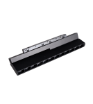 Magnetic rail lamps - Maxlight Raster 18W Black Broken 3000K On-Off- Micro11 N0005N - product 1