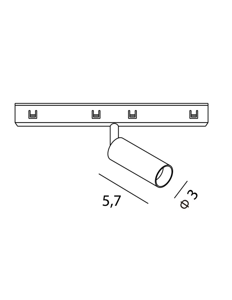 Magnetic rail lamps - Maxlight Spotlight Micro11 5W Black 2700-5000K Zigbee N0001Z. - product kolory-swiatla.pl 4