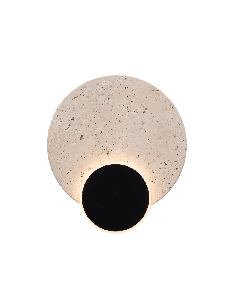 Designer wall lamps - Maxlight Wall lamp Travertino 10W W0394 - product kolory-swiatla.pl 2