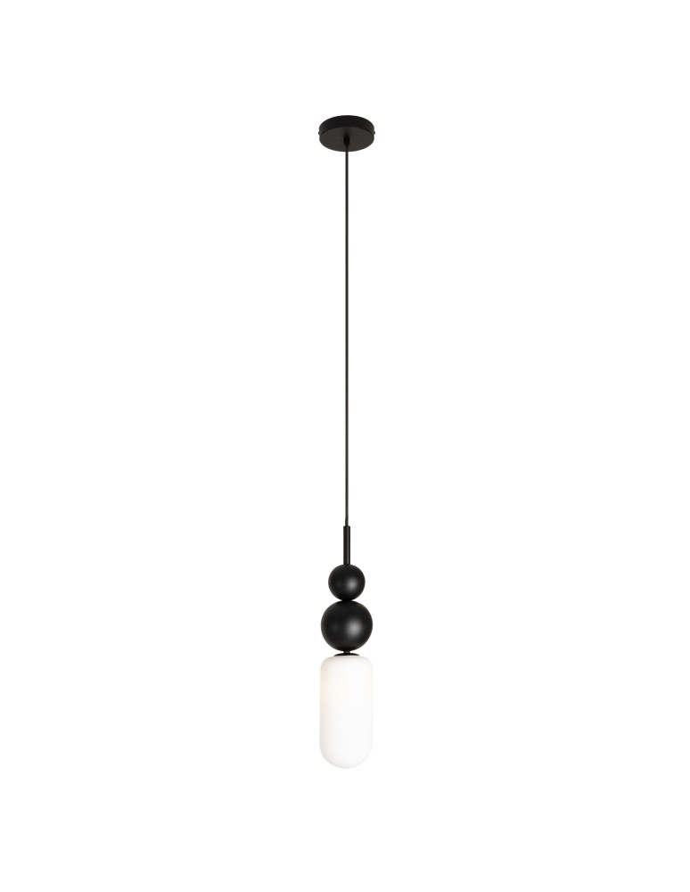 Single pendant lamps - Maxlight Nova Black P0641 Pendant Lamp (formerly Roma P0600). - product kolory-swiatla.pl 1