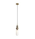 Single pendant lamps - Maxlight Nova Gold P0642 Pendant Lamp (formerly Roma P0599). - product 1