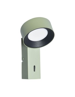 Italux Otal Kinkiet LED 1.8W 4000K 489 lm Zielony WL-47390-1-GRN